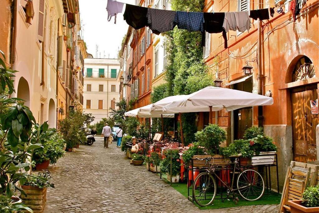 Flat In Trastevere - Rome Villa Exterior foto